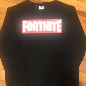 Fortnite sweatshirt, custom made! Size 10/12